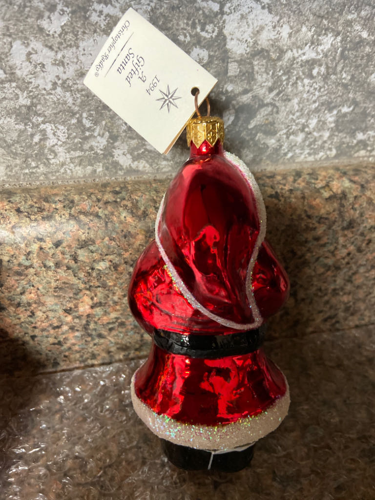 A Gifted Santa  (Santa) ornament collectible - Main Image 2