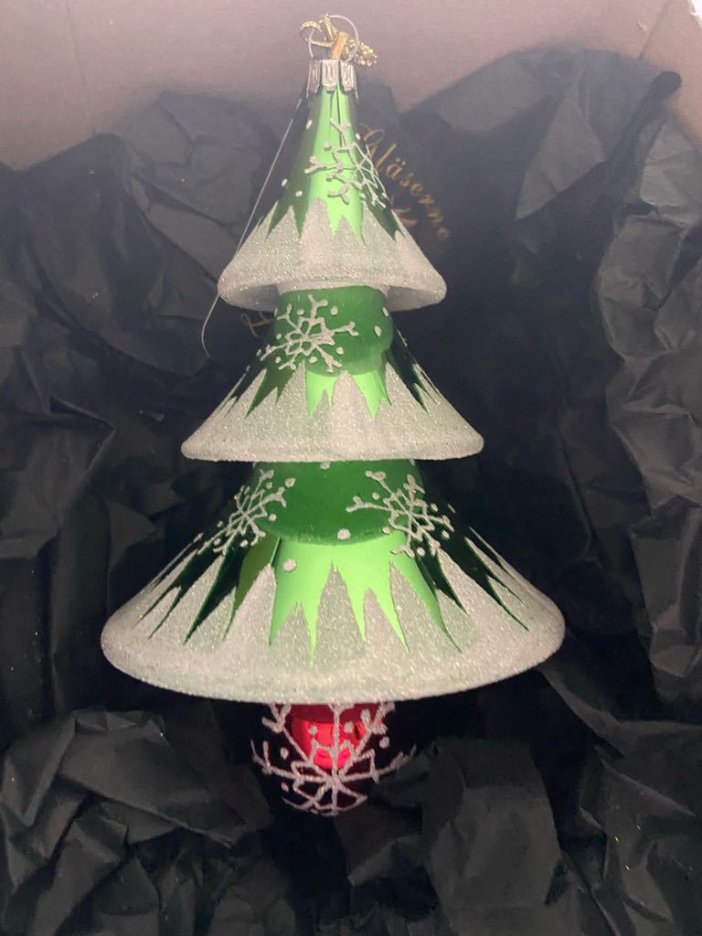 GL Feative Firs Green  ornament collectible - Main Image 1