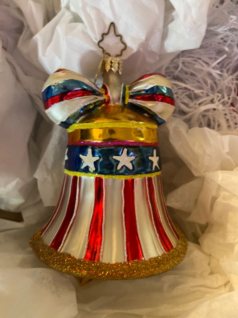 Patriotic Bell  (Patriotic) ornament collectible - Main Image 1