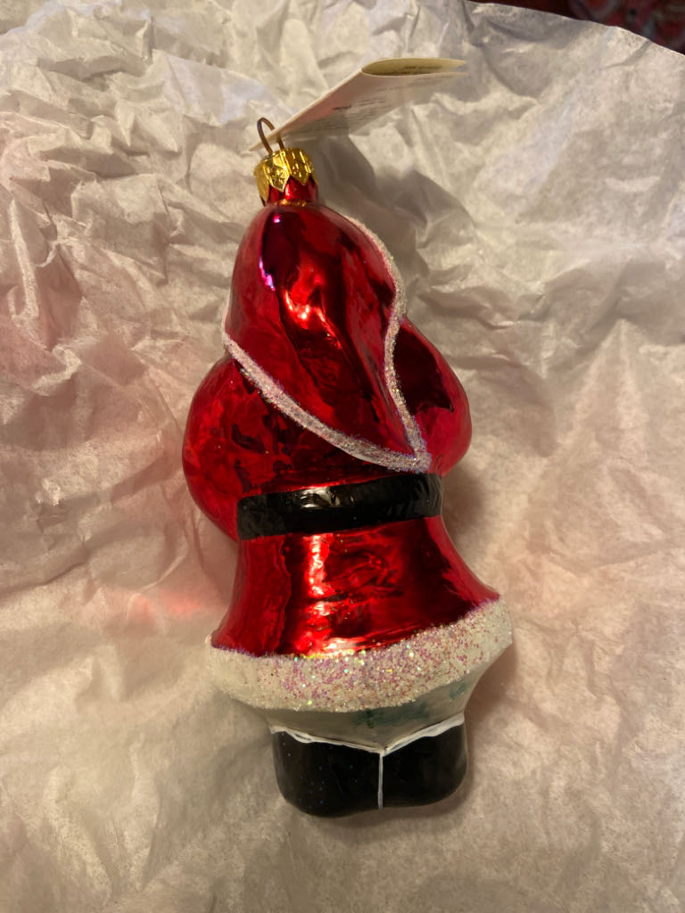 Santa, A Gifted Santa  (Santa) ornament collectible - Main Image 2
