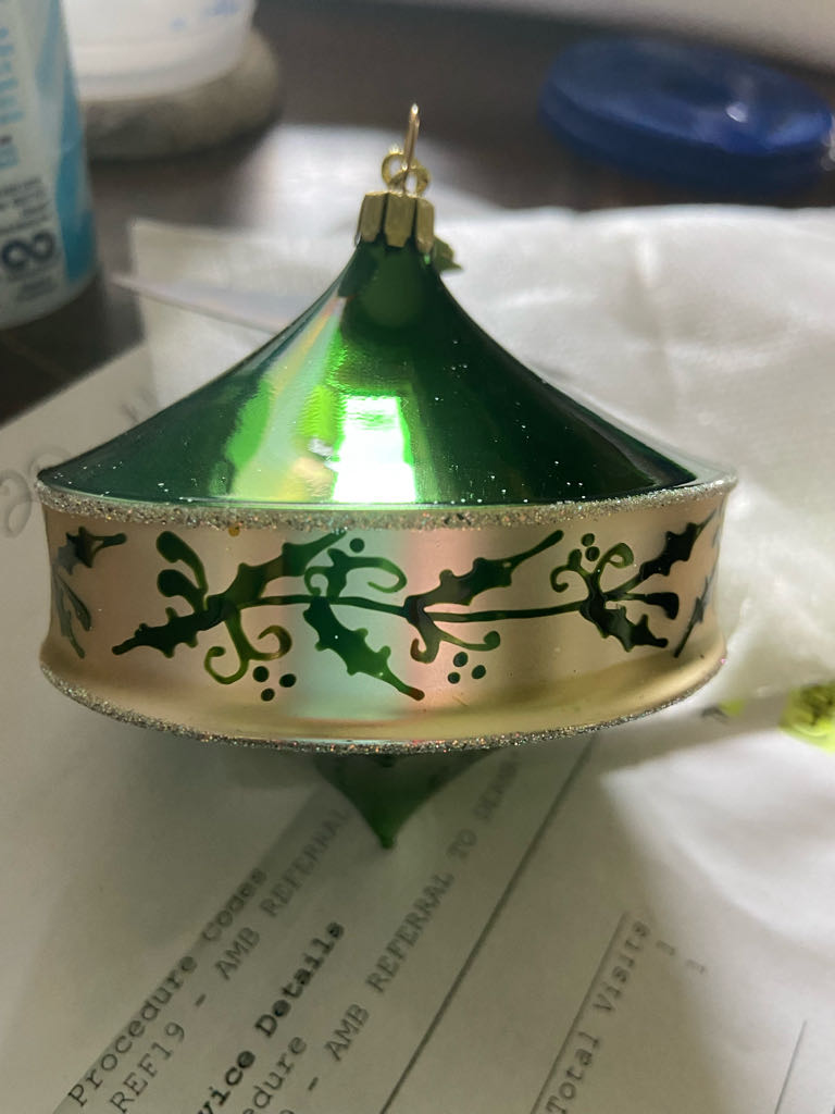 Hallmark Keepsake Spring Ornament Spring Chick Blown Glass