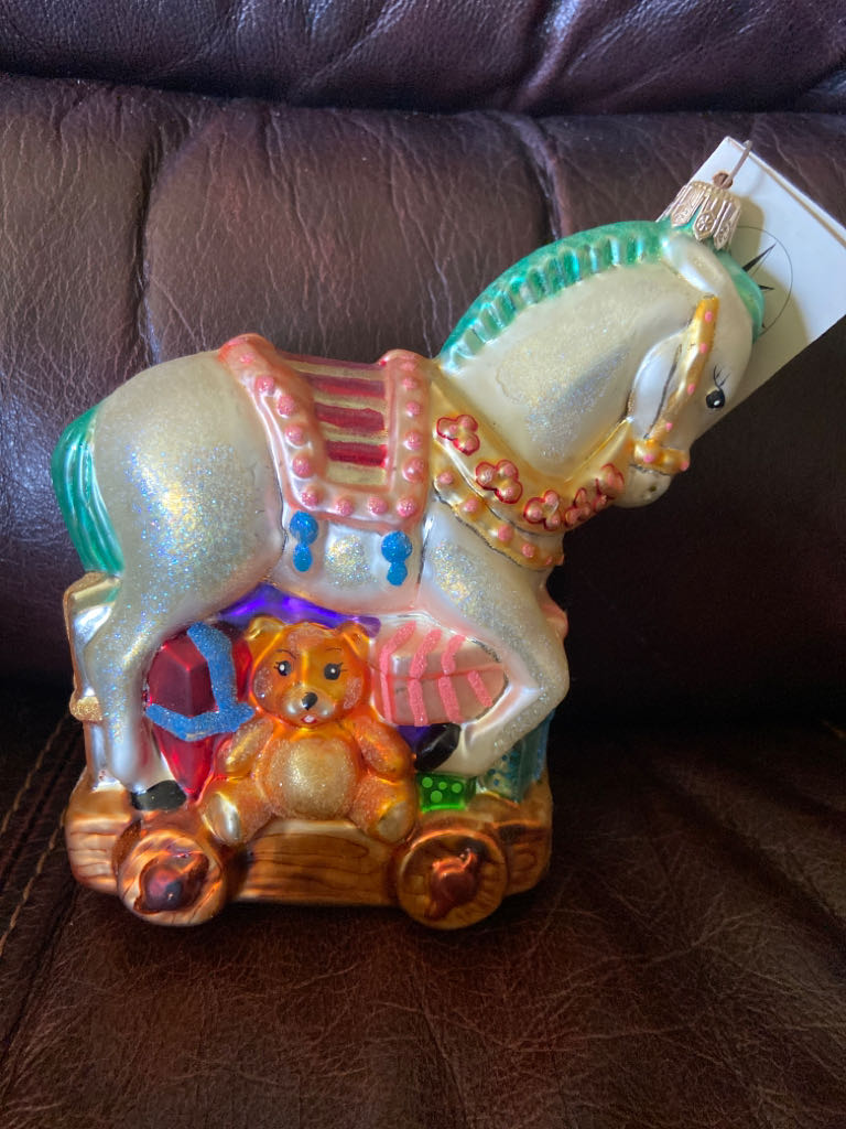 Pink On Silver Globe