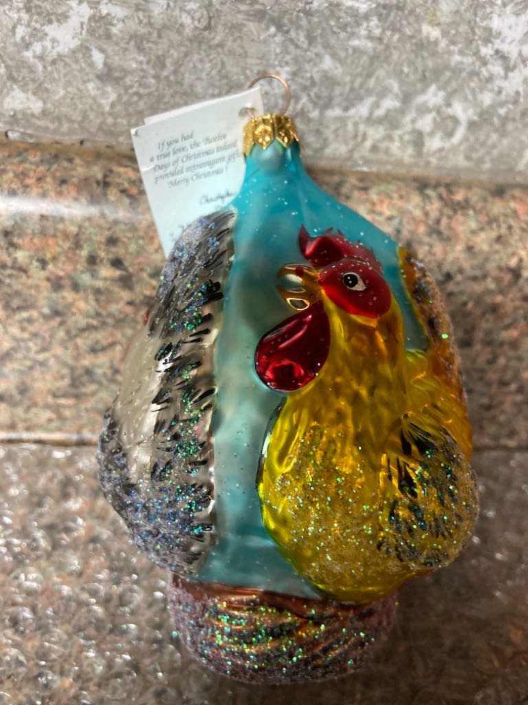 12 Days Of Christmas: 3 Three French Hens - 12 Days Of Christmas (12 Days Of Christmas) ornament collectible - Main Image 2