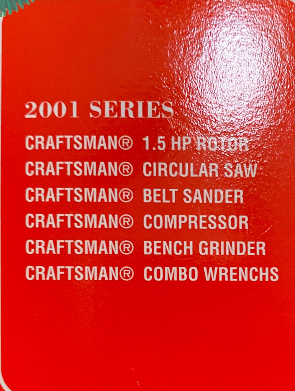 Craftsman Table Saw - Craftsman Tools ornament collectible [Barcode 051053487942] - Main Image 3