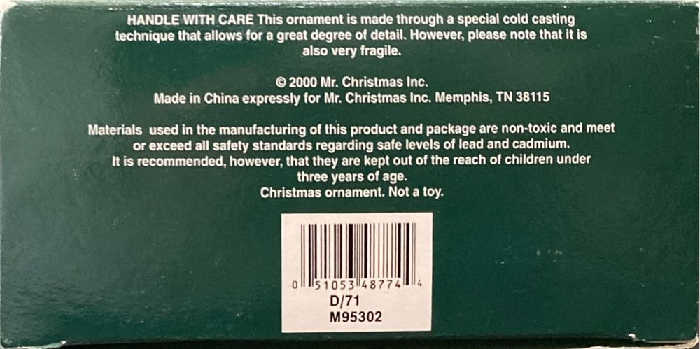 Craftsman Belt Sander - Craftsman Tools ornament collectible [Barcode 051053487744] - Main Image 4