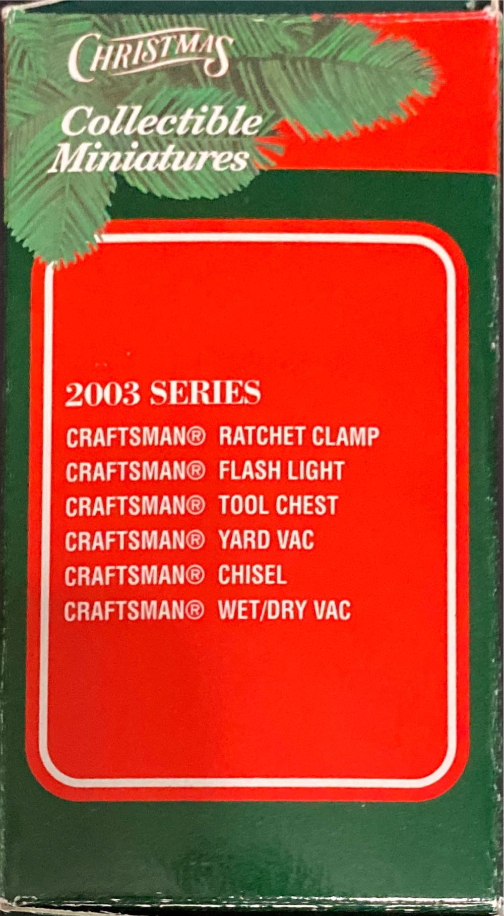 Craftsman Ratchet Clamp - Craftsman Tools ornament collectible [Barcode 051053488260] - Main Image 3