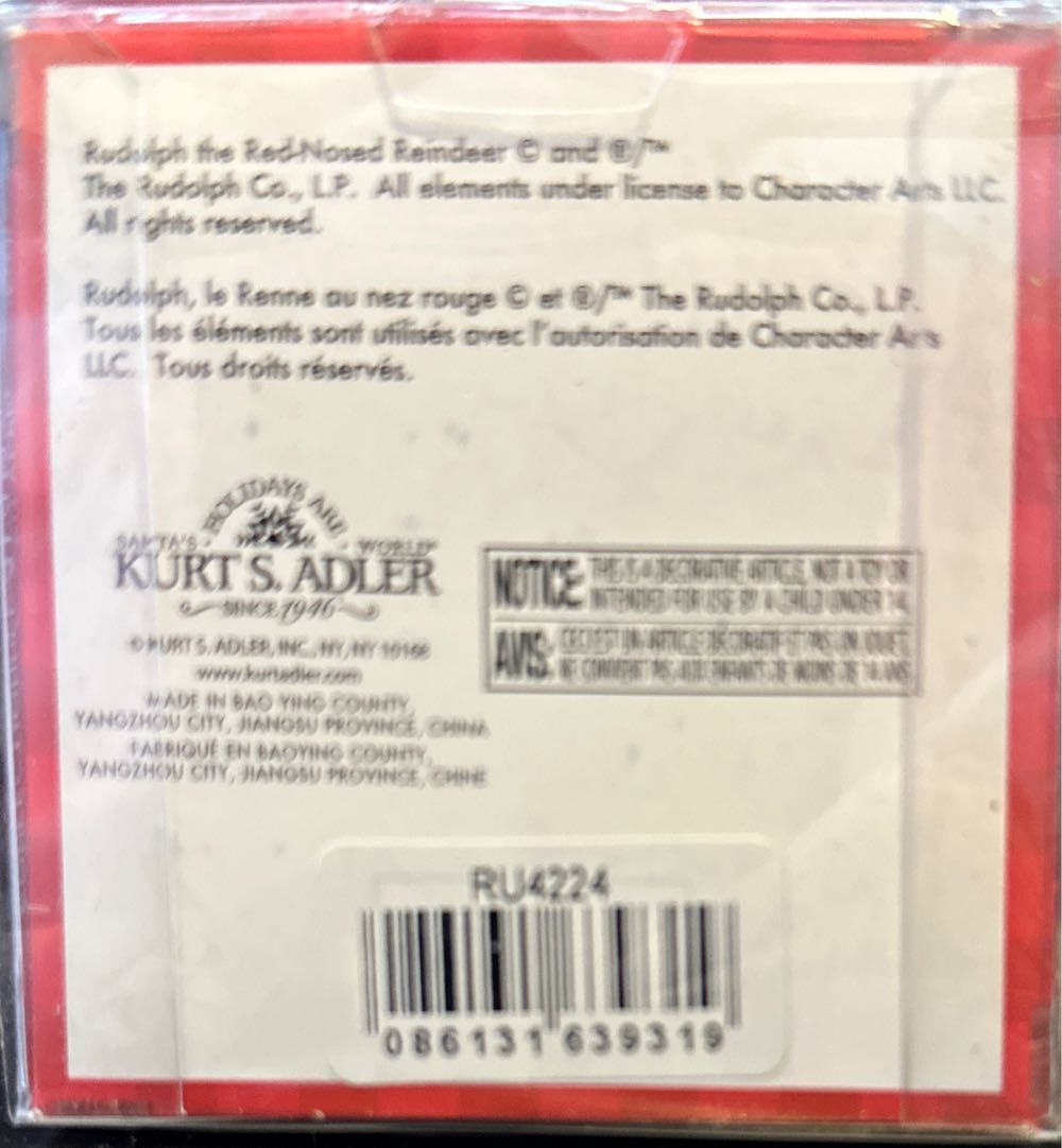 Spotted Elephant - Rudolph The Red-Nosed Reindeer (Rudolph The Red-Nosed Reindeer) ornament collectible [Barcode 086131639319] - Main Image 3