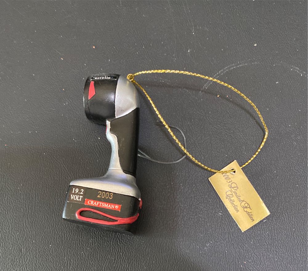 Craftsman Flashlight 19.2volt - Craftsman Tools ornament collectible [Barcode 051053488239] - Main Image 1