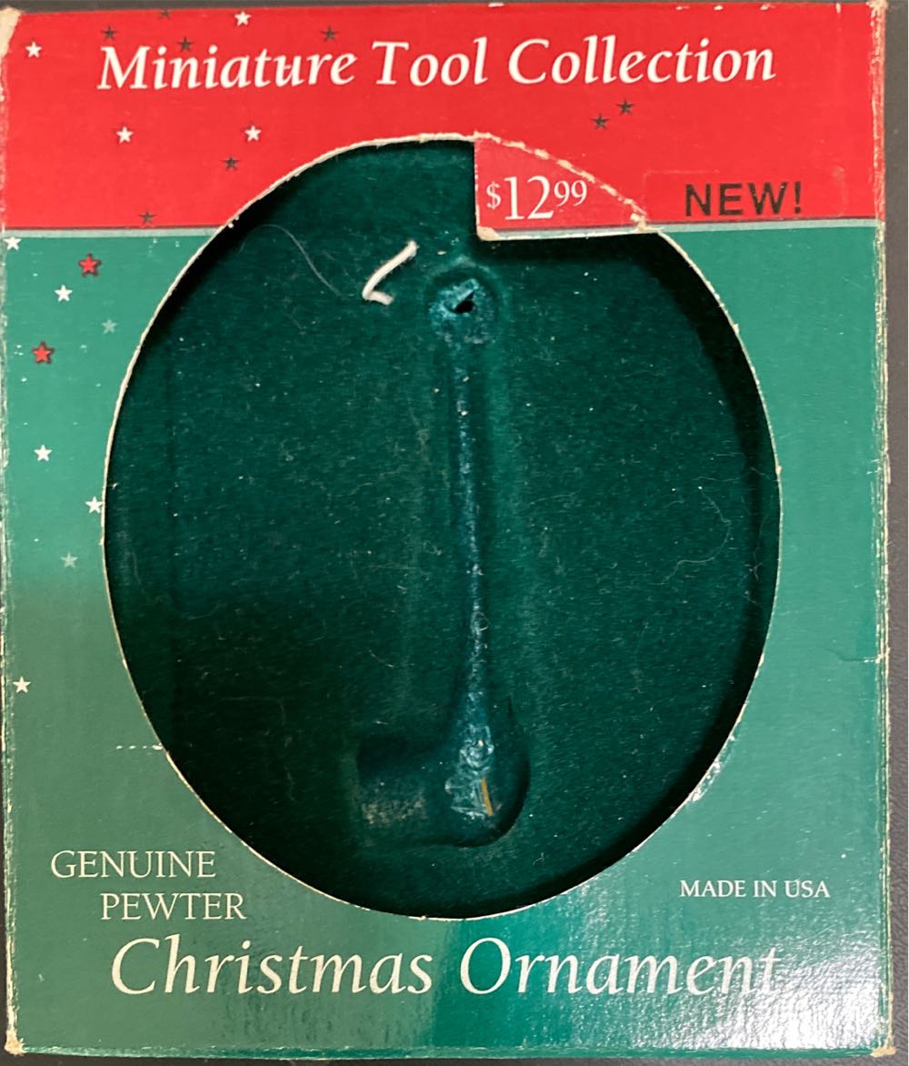 Craftsman Pewter Ratchet Wrench - Craftsman Tools ornament collectible [Barcode 089102210906] - Main Image 2