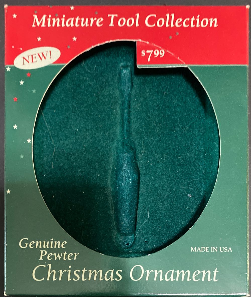 Craftsman Pewter Screwdriver - Craftsman Tools ornament collectible [Barcode 089102400048] - Main Image 2