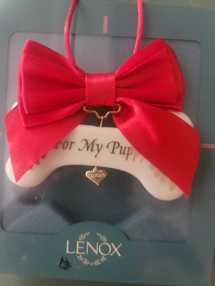 Lenox For My Puppy  ornament collectible - Main Image 2