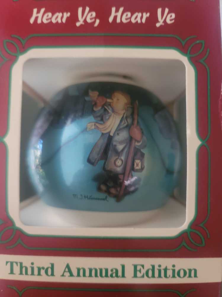 Hear Ye, Hear Ye - Christmas Ornament Collectors Club ornament collectible - Main Image 2