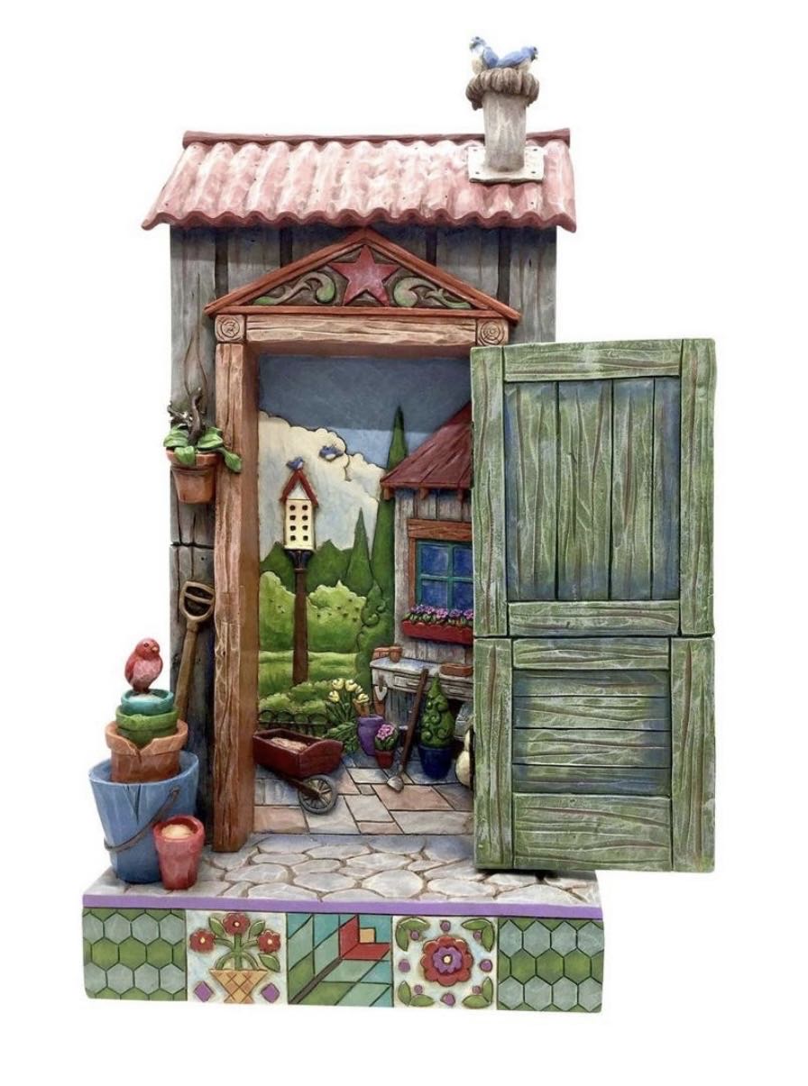 All Things Grow With Love - Garden (Door) ornament collectible - Main Image 2
