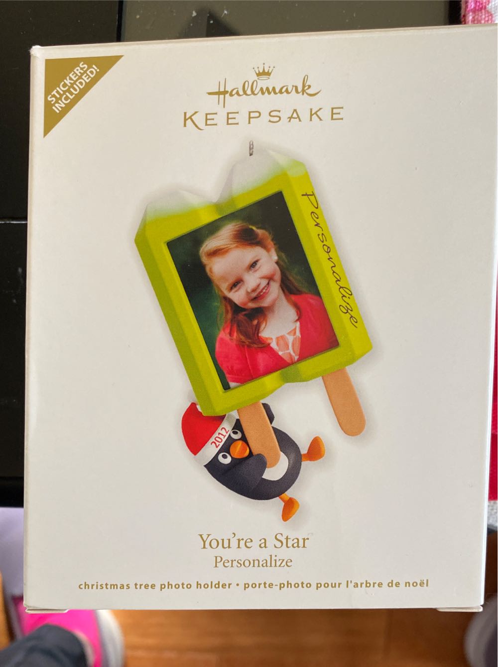 Hallmark Keepsake Ornament You’re A Star Photo Holder  ornament collectible [Barcode 795902277529] - Main Image 3