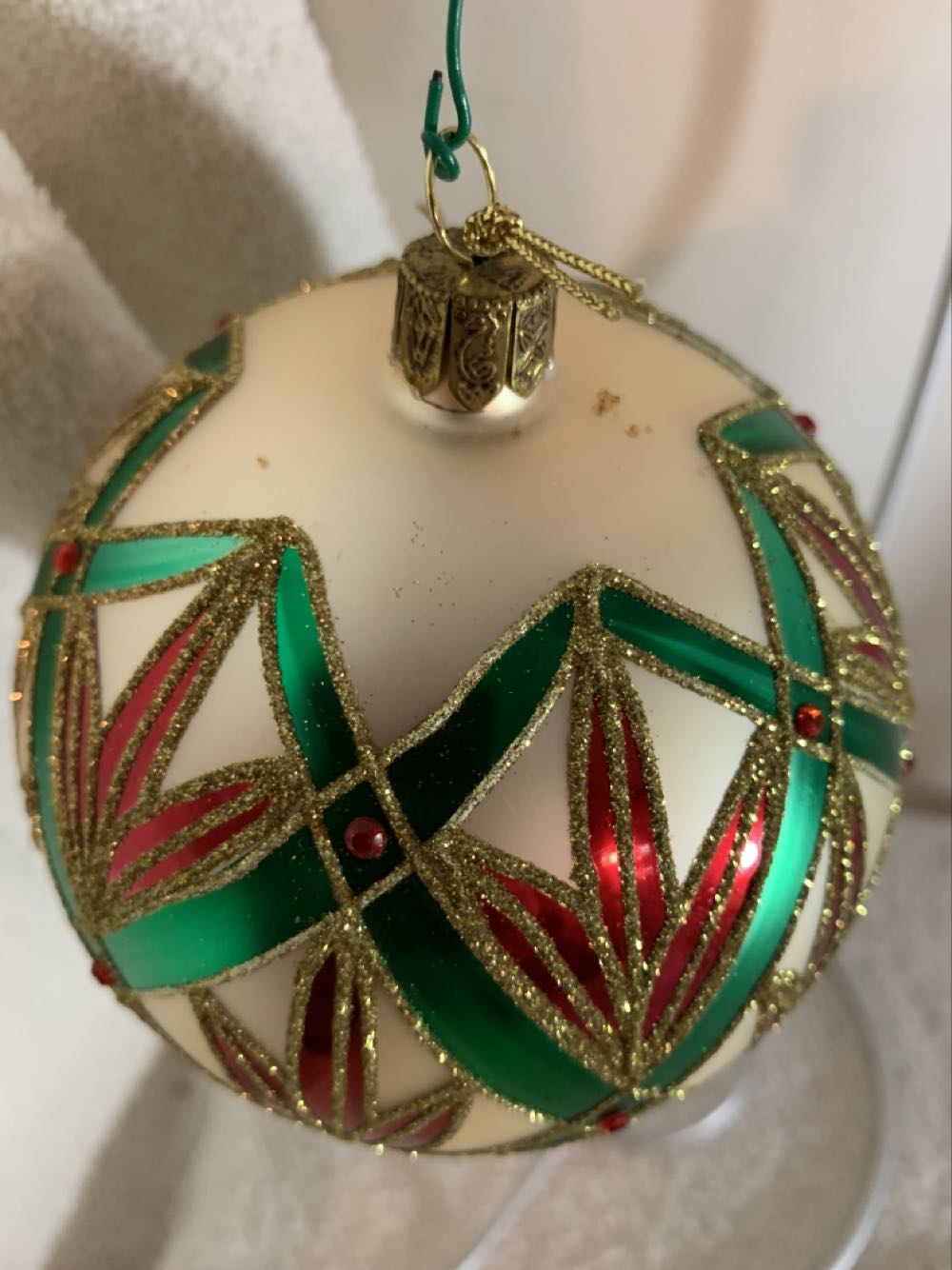 Poinsettia - Holiday Heirlooms (Christmas Tree Ornament) ornament collectible - Main Image 2