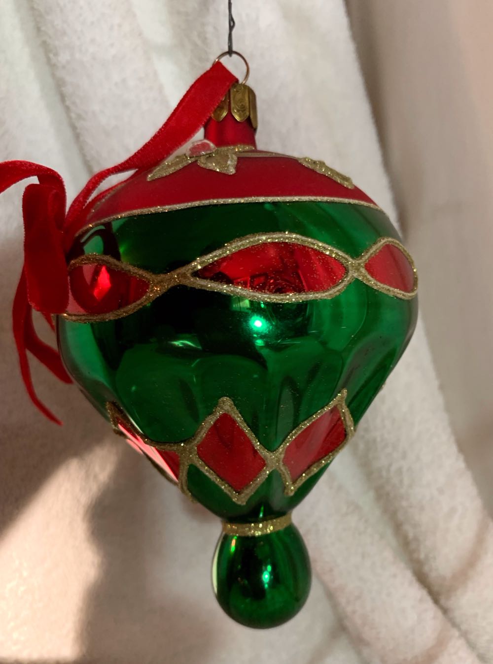 Poland - Teardrop - Reflector - Red, White, Blue, Pink