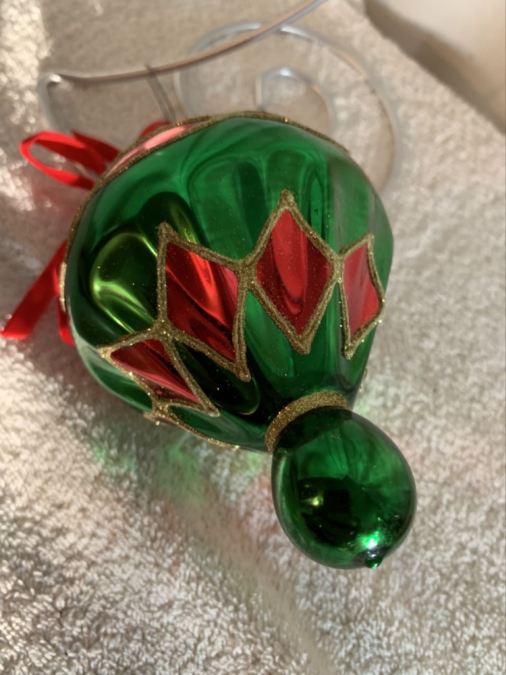 New Years Celebration  - Holiday Heirlooms (Air Balloon) ornament collectible - Main Image 3