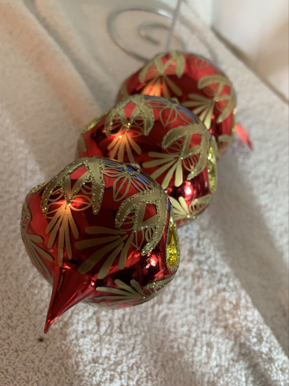 Peacock Grand Royal Triple Relector - Holiday Heirlooms (Christmas Tree Ornament) ornament collectible - Main Image 4