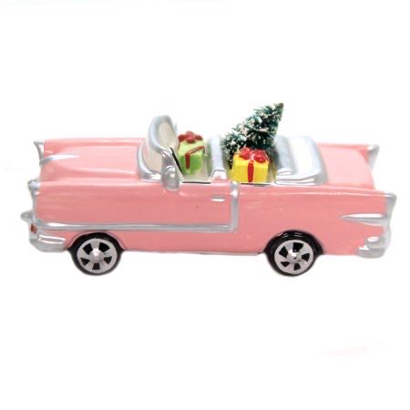 Dept. 56 - Original Snow Village - Christmas - Accessory - Christmas Cadillac - Original Snow Village - Accessory (Light Up Village) ornament collectible - Main Image 1