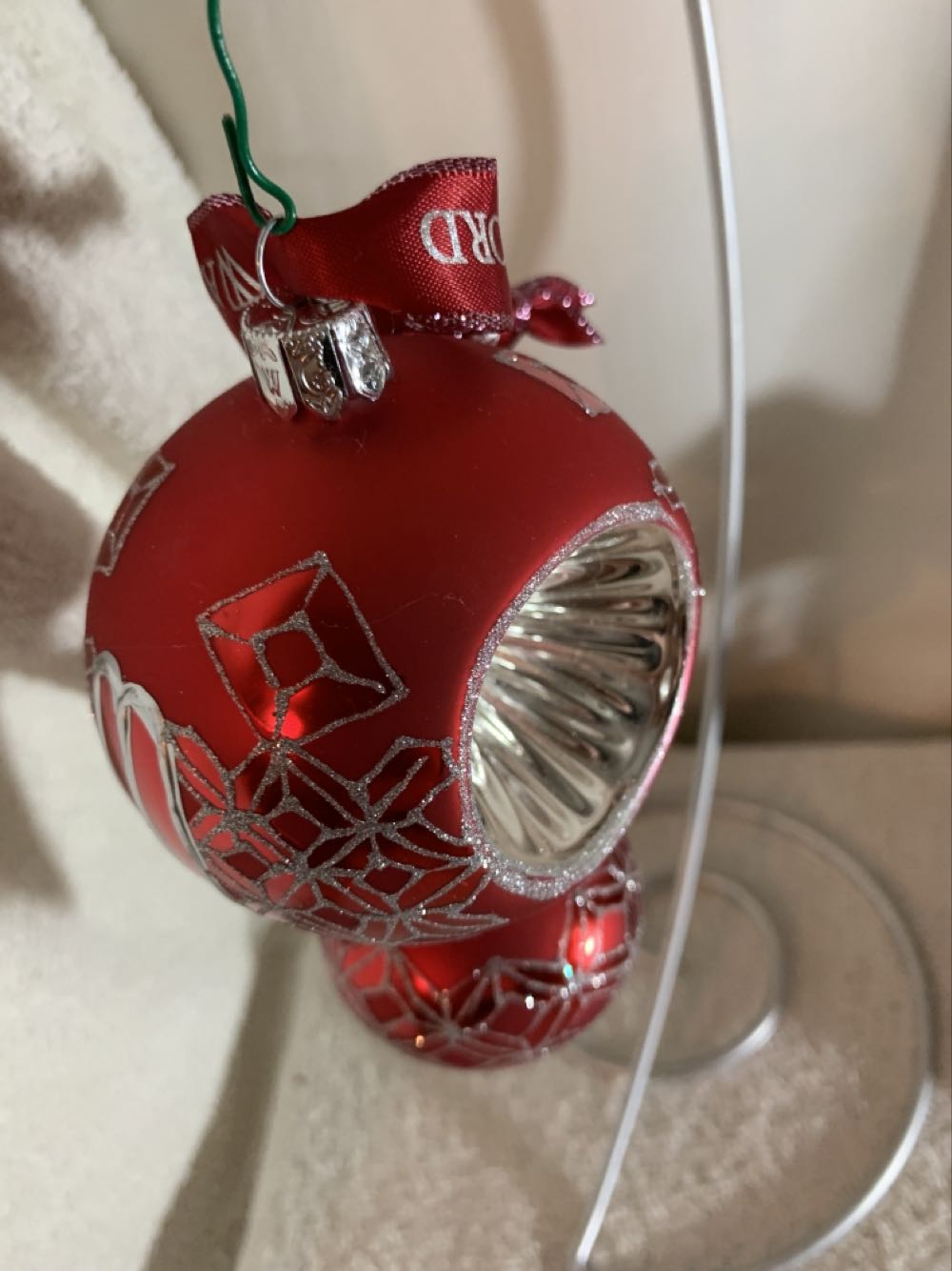 Cara Spire W/ Reflector - Holiday Heirlooms (Christmas Tree Ornament) ornament collectible - Main Image 3