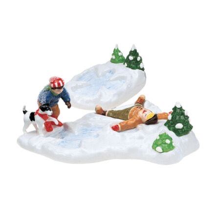 PM Family Christmas Scene Christmas Fireplace