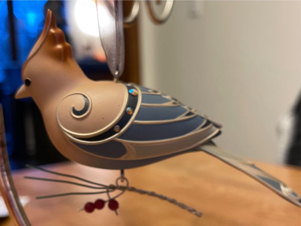 Leucistic Stellar’s Jay - The Beauty Of Birds (Birds) ornament collectible - Main Image 3