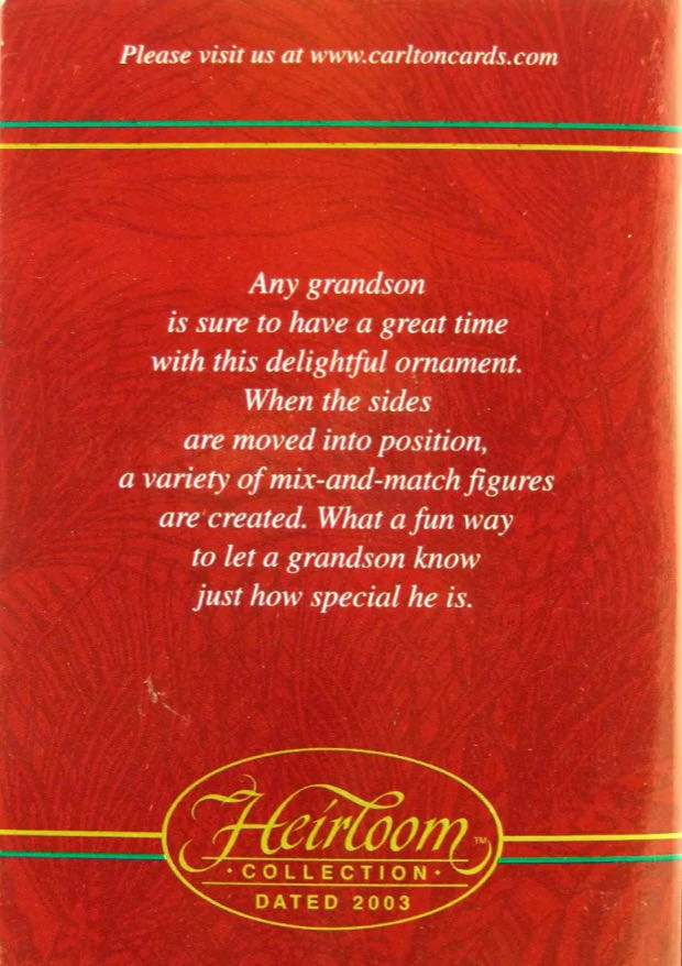 Grandson - Grandson (Grandson) ornament collectible [Barcode 661526033110] - Main Image 4