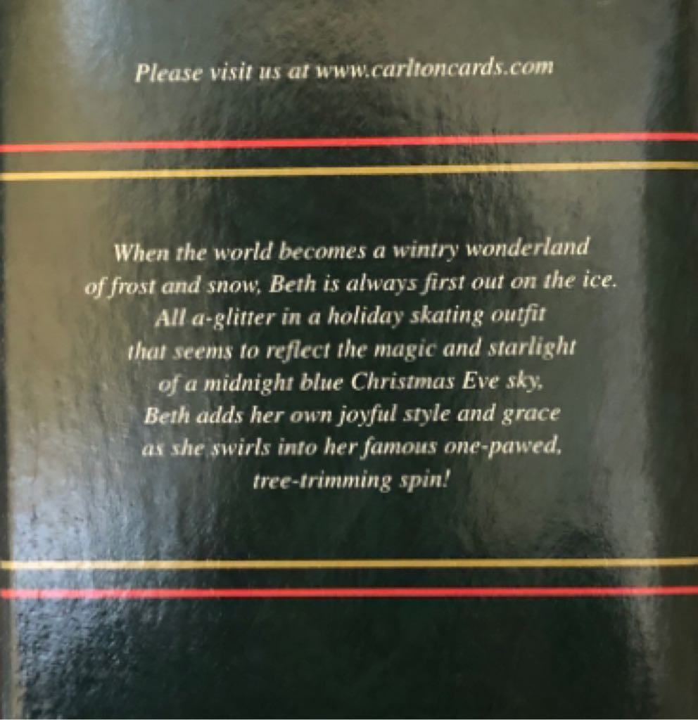 Little Beth Takes a Bow - Little Heirloom Treasures ornament collectible [Barcode 018100945206] - Main Image 2