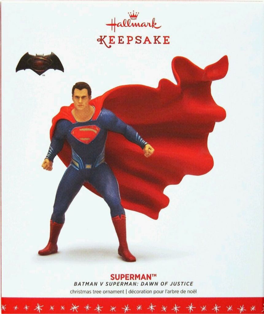 Batman V Superman: Dawn Of Justice - Superman - Batman v Superman: Dawn of Justice (Movie) ornament collectible [Barcode 763795002061] - Main Image 2