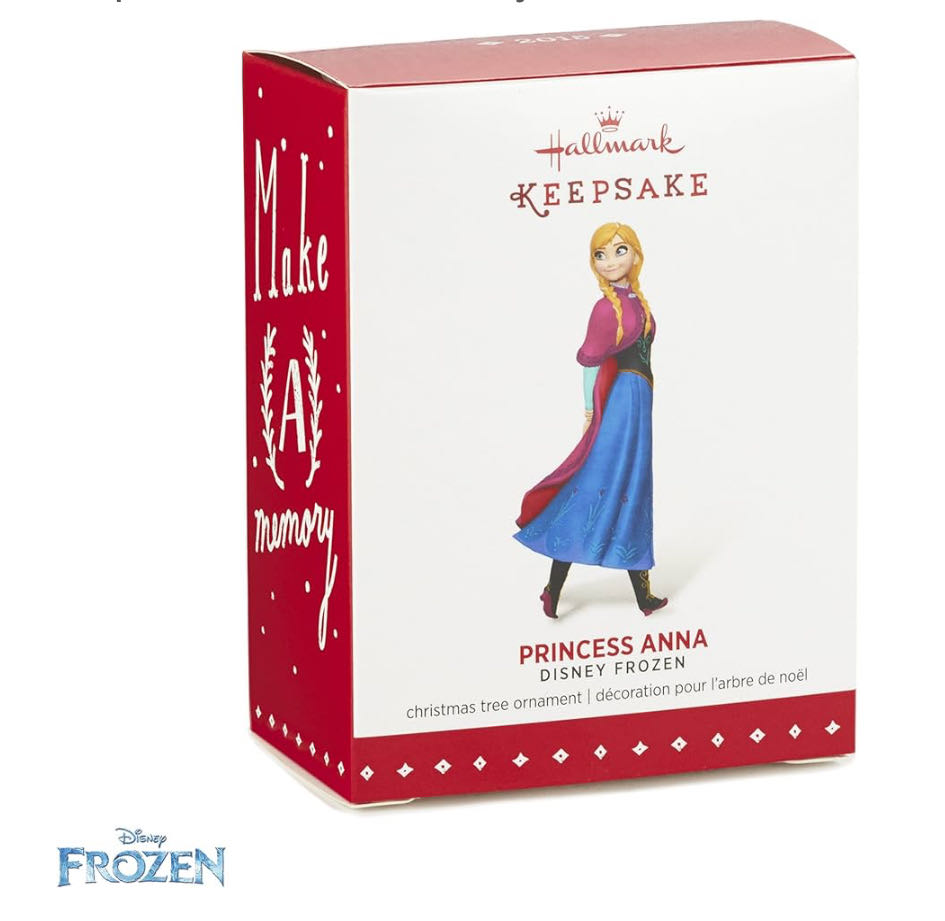 Frozen - Princess Anna - Disney Frozen (Movie) ornament collectible [Barcode 763795001910] - Main Image 3