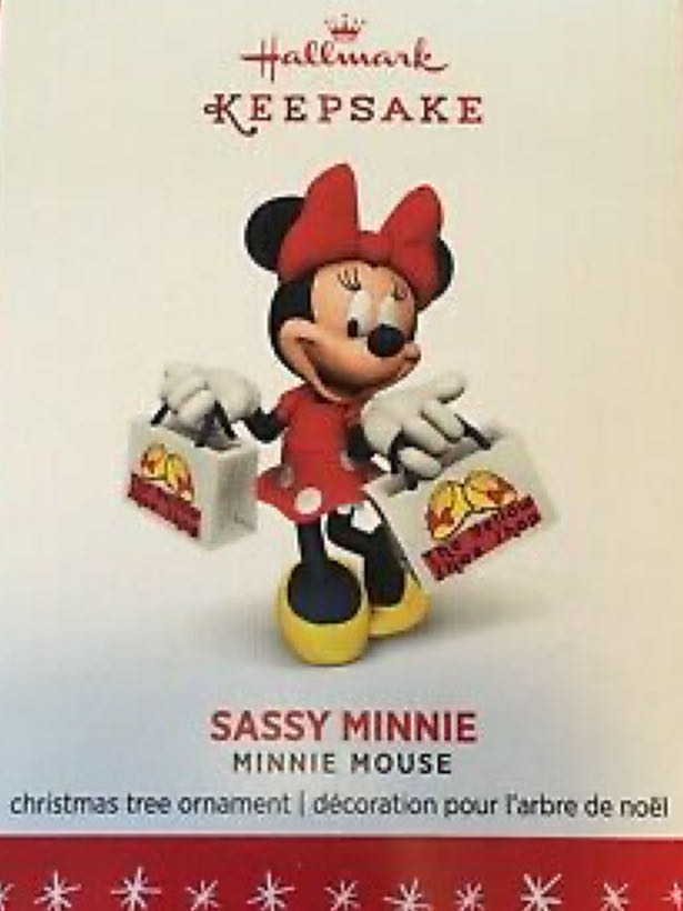 Minnie Mouse - Sassy Minnie - Minnie Mouse (Disney) ornament collectible [Barcode 763795070633] - Main Image 2