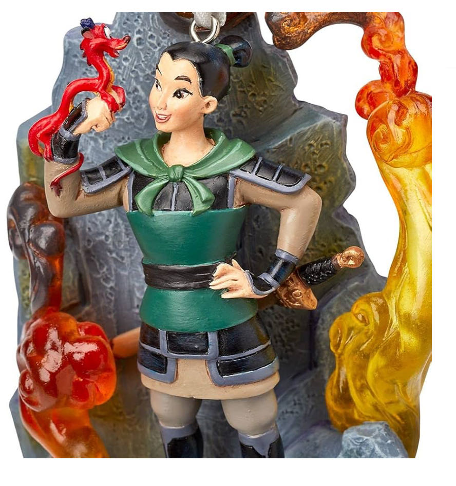 Mulan - Mulan and Mushu - Disney Mulan (Movie) ornament collectible [Barcode 465069705141] - Main Image 3