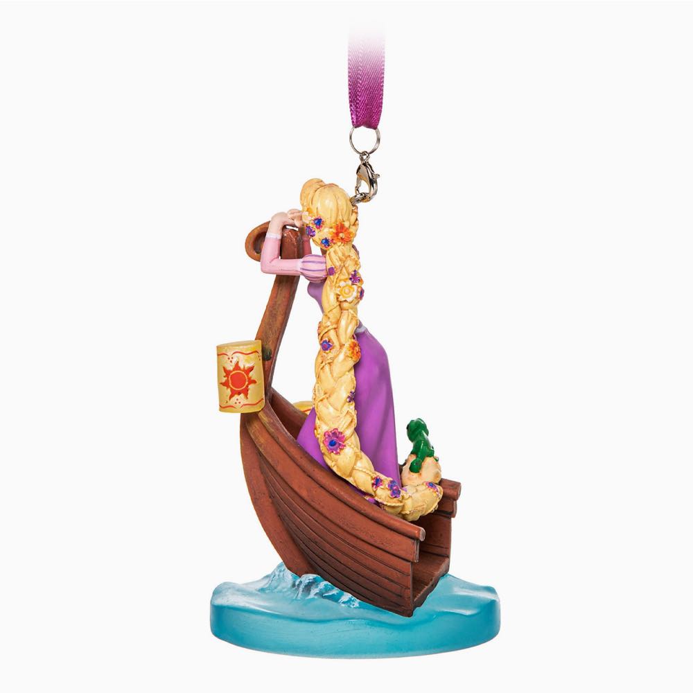 Tangled - Rapunzel And Pascal On A Boat - Disney Tangled (Disney Sketchbook) ornament collectible [Barcode 465062636299] - Main Image 3