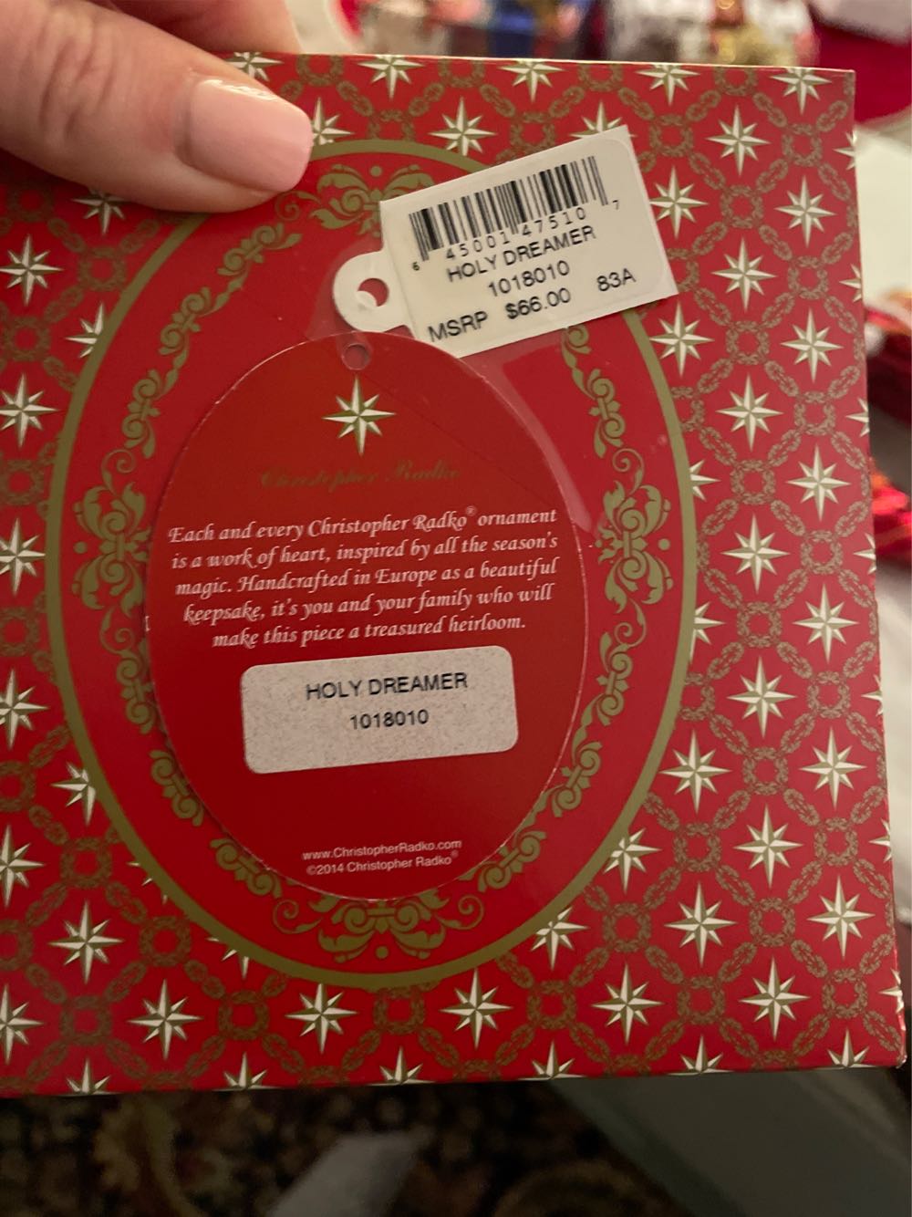 Holly Dreamer  ornament collectible - Main Image 2