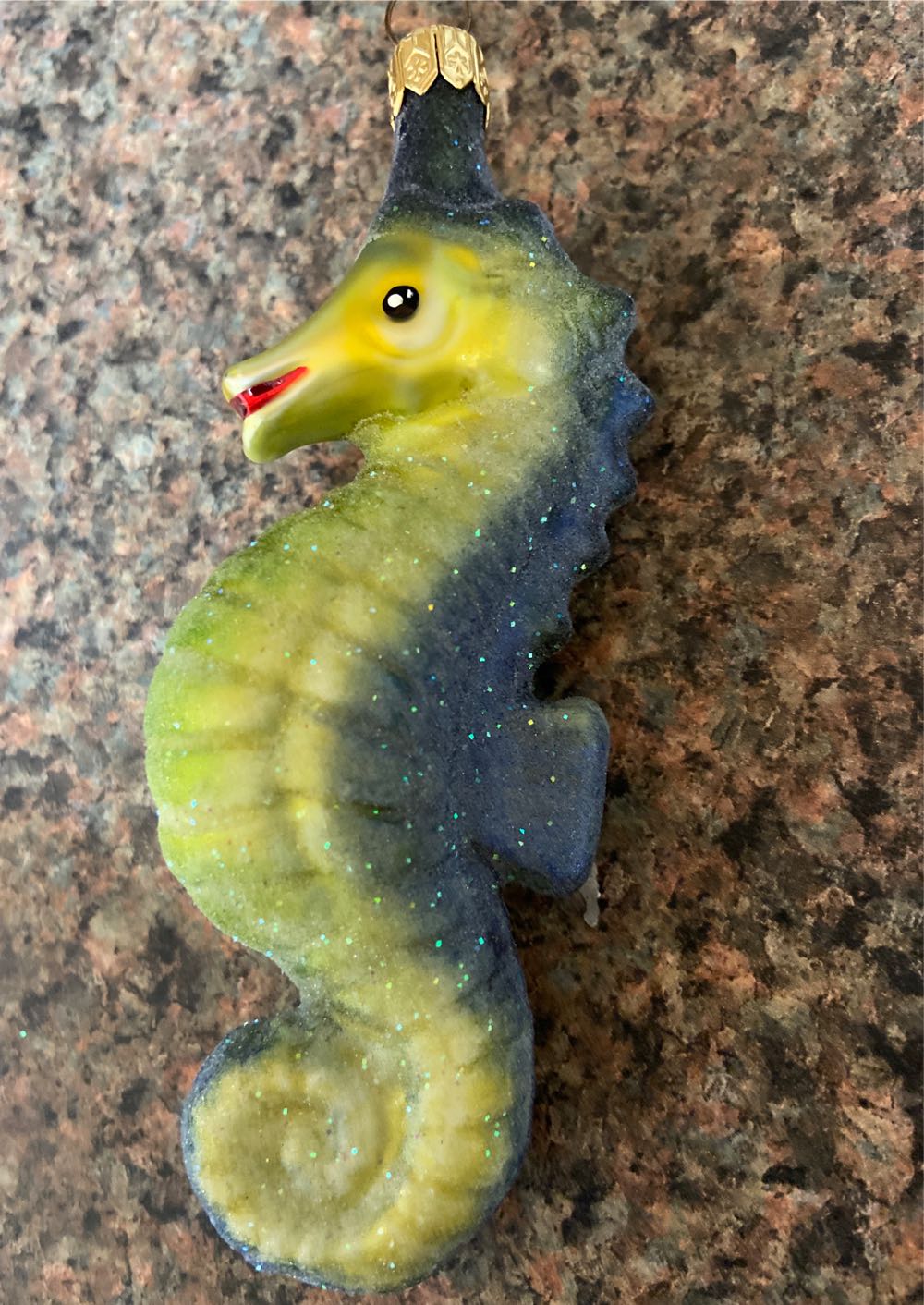 Sea Horse: Charlie Blue/green  (Ocean) ornament collectible - Main Image 2