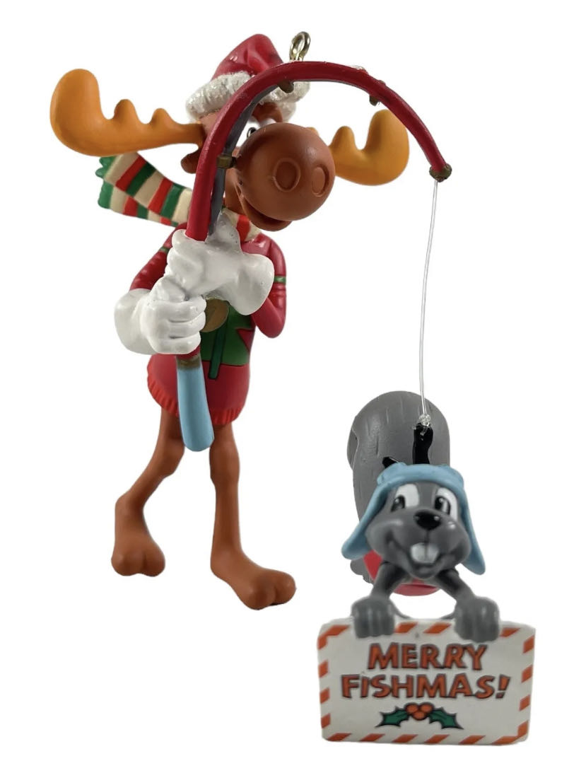 Merry Fishmas! - Rocky & Bullwinkle & Friends ornament collectible - Main Image 2