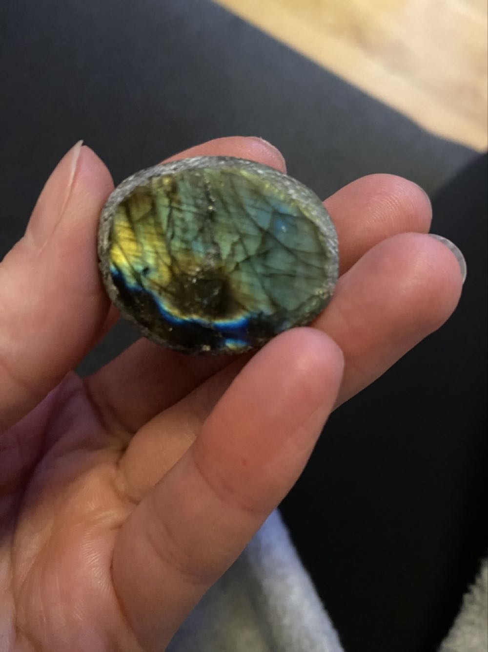 Poland - Figural - Dark Green, Silver, White