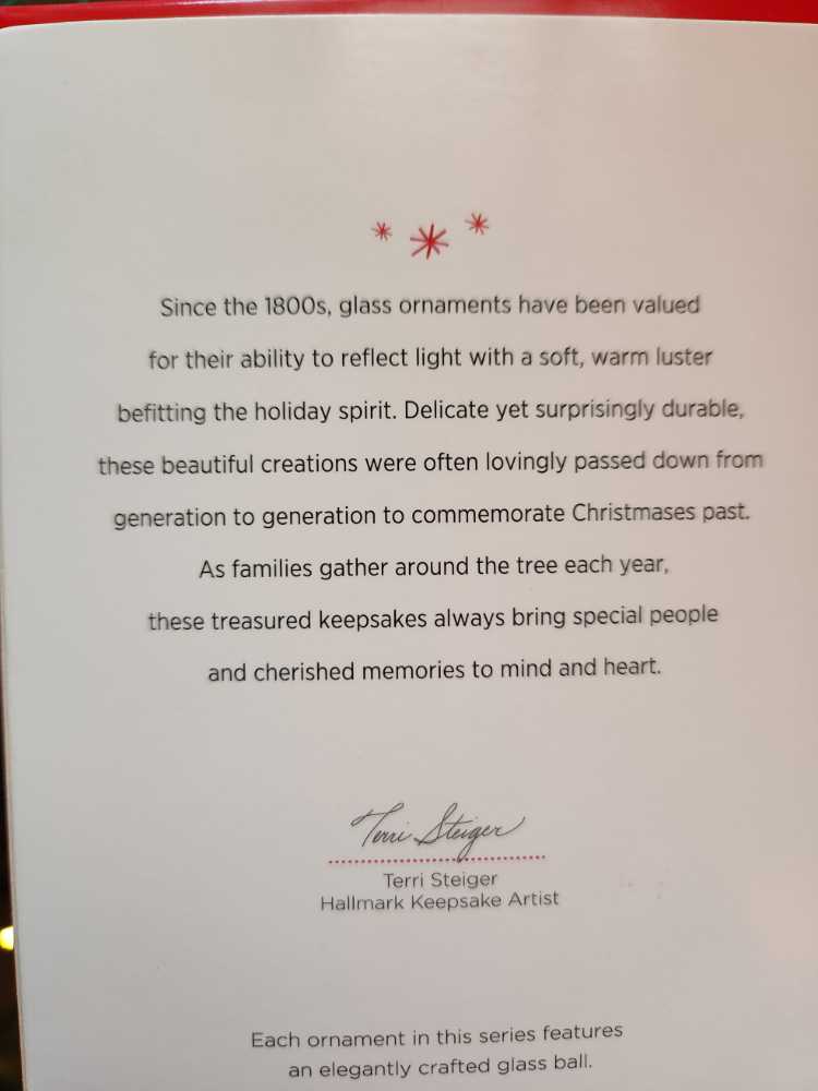 Christmas Commemorative #2  ornament collectible - Main Image 3