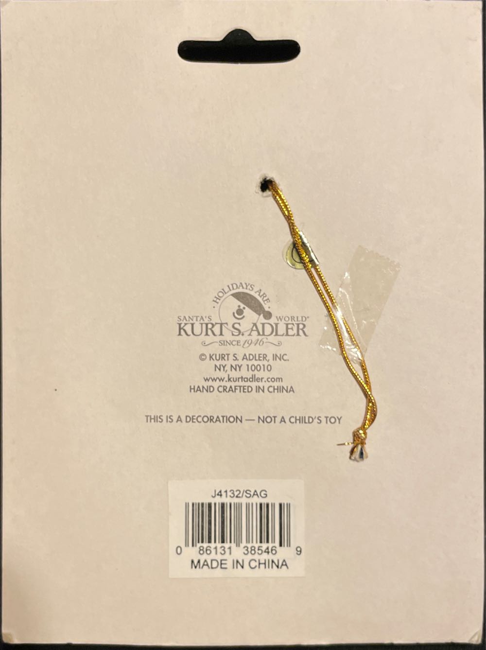 The Horoscope Collection Sagittarius  ornament collectible [Barcode 086131385469] - Main Image 2