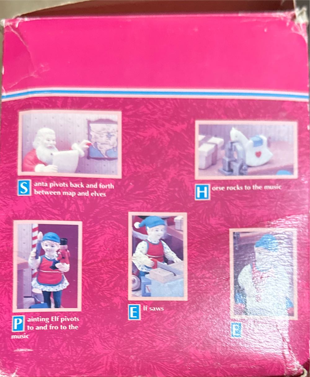 Santa’s Workshop Animated Musical Scene House ... Ebay - Trim A Home (Santa) ornament collectible [Barcode 097013503017] - Main Image 3