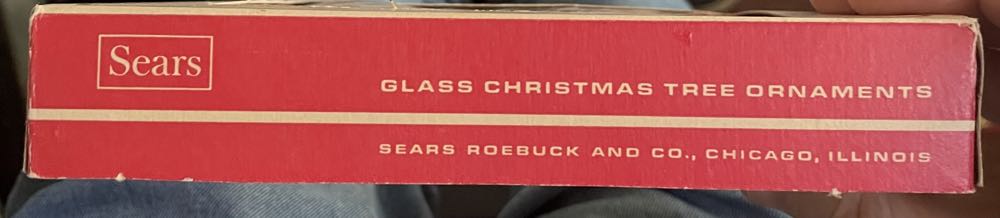 Sears - Glass Christmas Tree Ornaments - Blue - Ornaments (Round) ornament collectible - Main Image 4