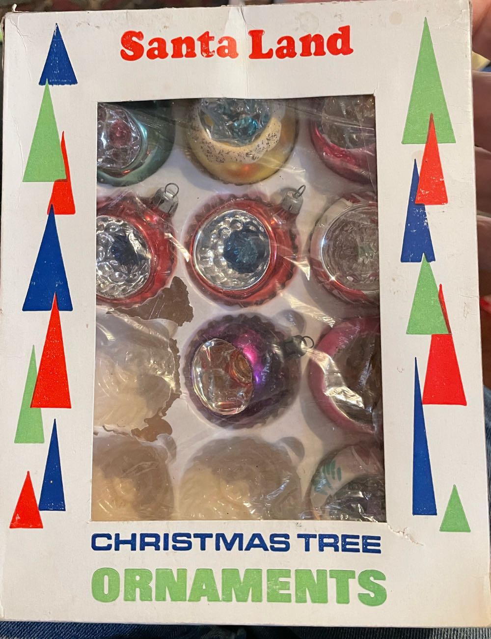 Santa Land - Reflector - Pink, Blue, Yellow - Reflector (Round) ornament collectible - Main Image 3