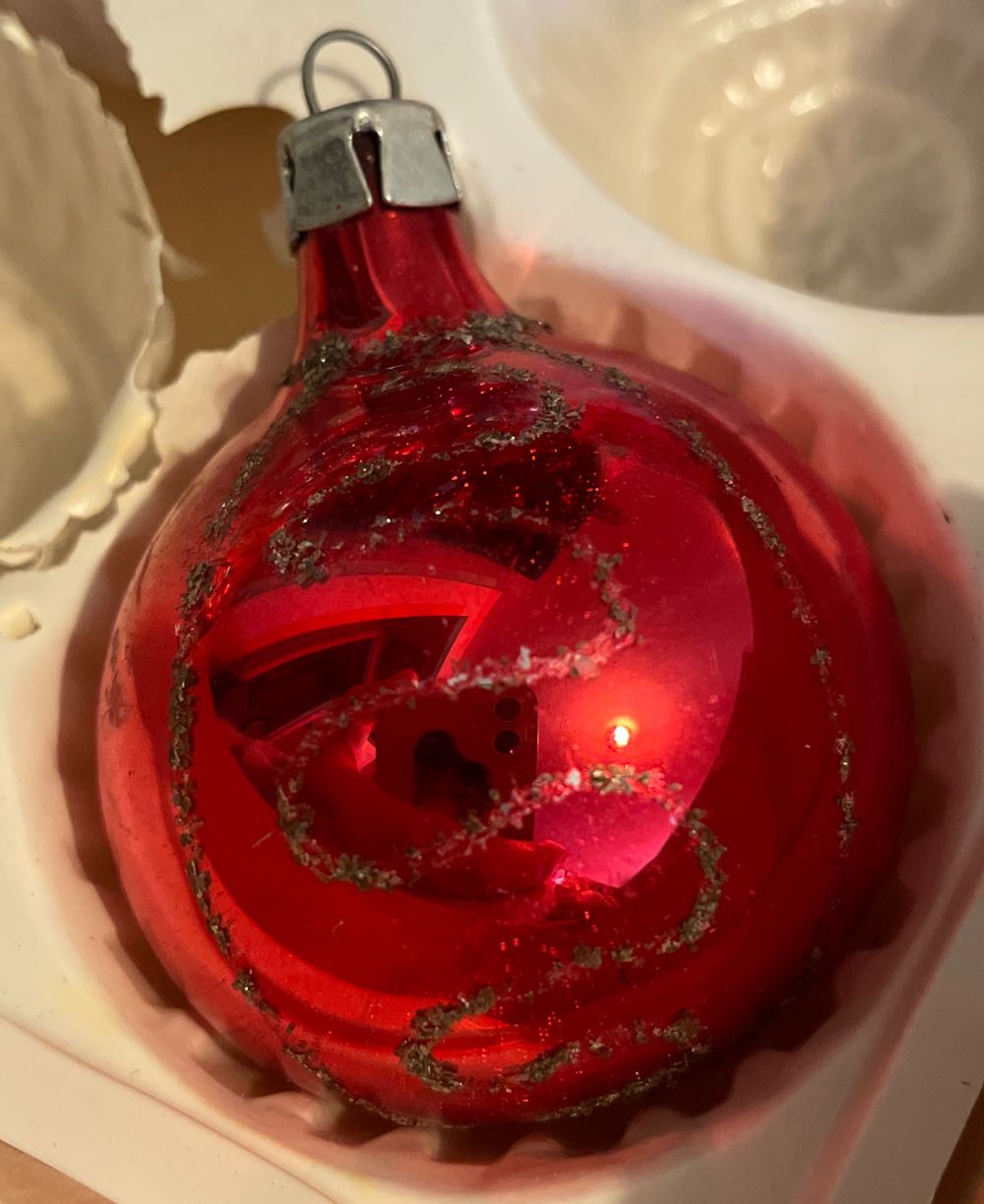 Santa Land - Reflector - Red, Blue - Reflector (Round) ornament collectible - Main Image 2