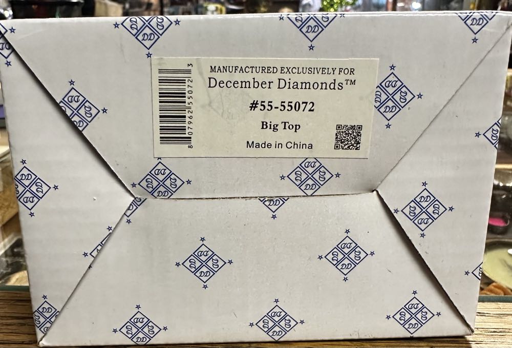 December diamonds big top 55–55072  ornament collectible [Barcode 807962550723] - Main Image 2