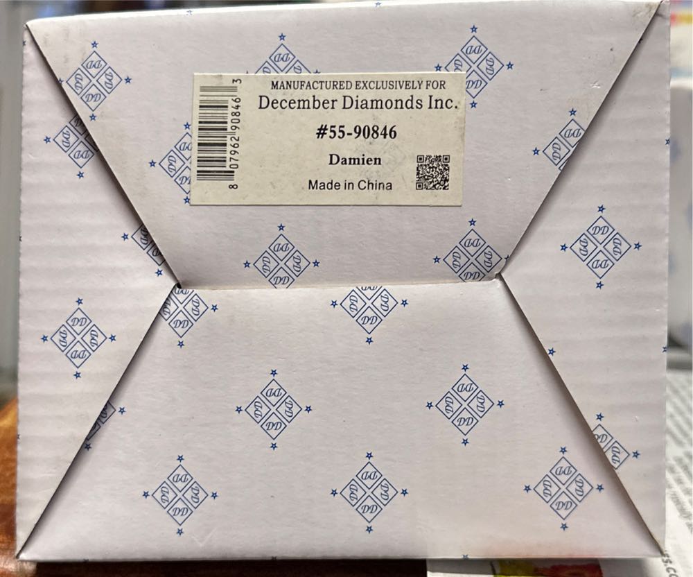 Rare December Diamonds Damien Halloween Vampire ...  ornament collectible [Barcode 807962908463] - Main Image 2