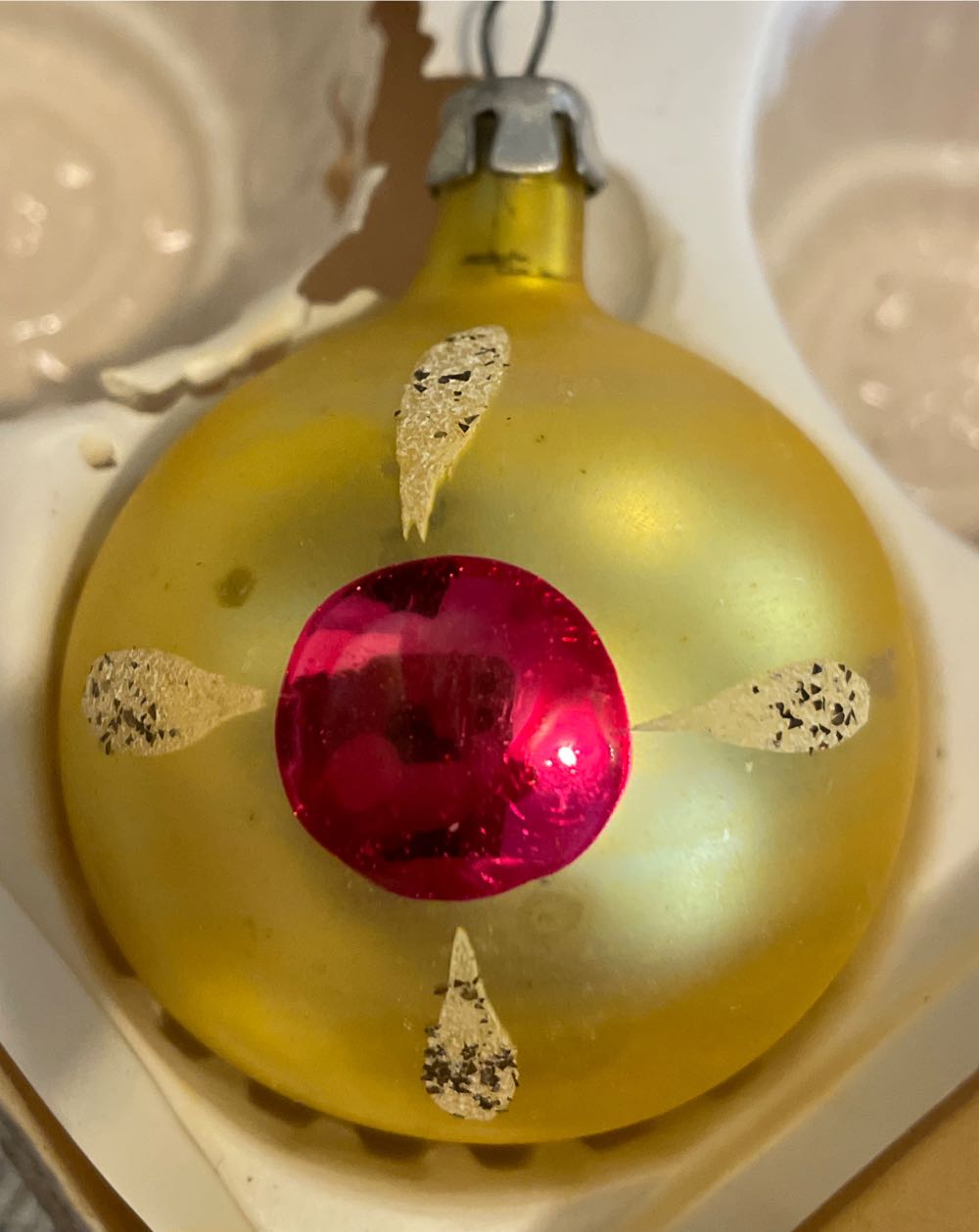 Santa Land - Reflector - Yellow, Turquoise, White, Red - Reflector (Round) ornament collectible - Main Image 2