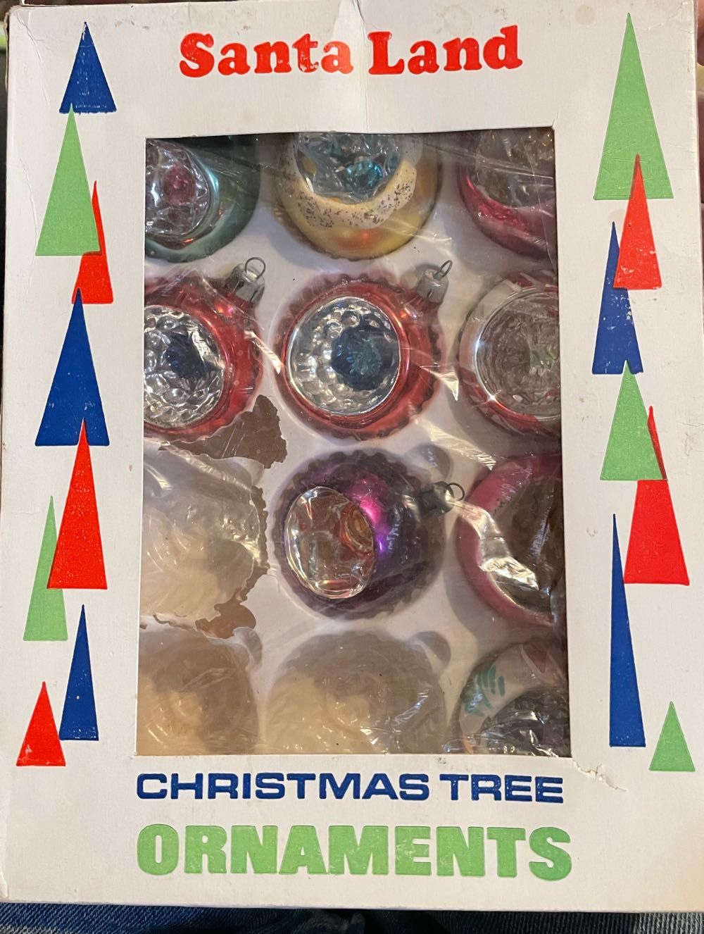 Santa Land - Reflector - Yellow, Turquoise, White, Red - Reflector (Round) ornament collectible - Main Image 3