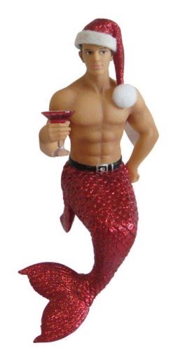 December Diamonds 55-55153 Merman Ornament Outback