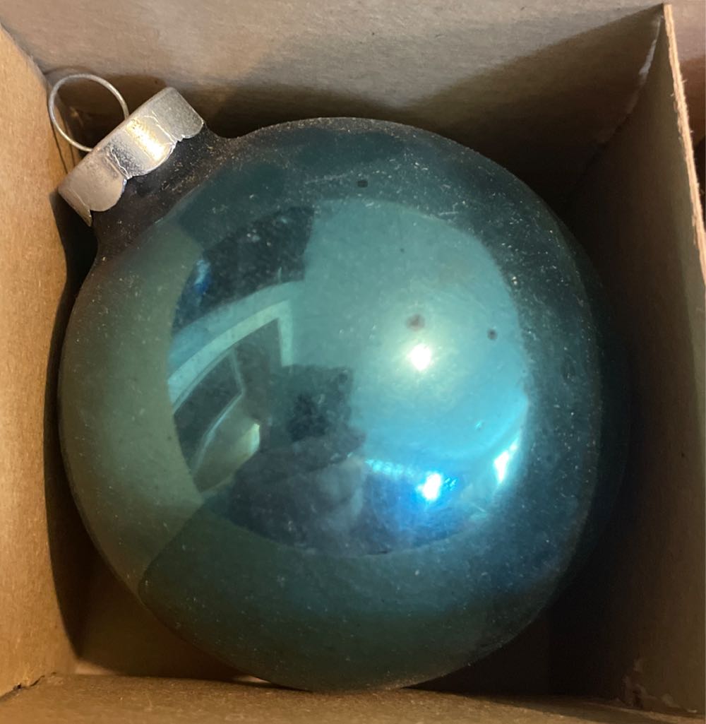 George Franke - Round - Teal - Ornaments (Round) ornament collectible - Main Image 1