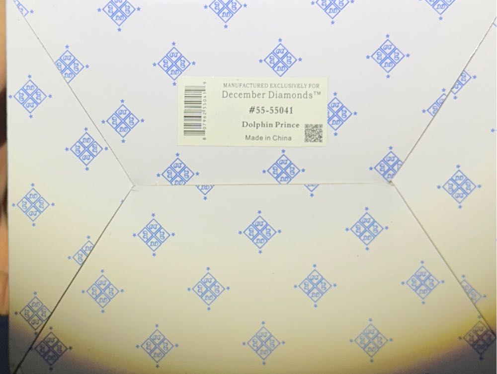 December diamonds Dolphin Prince 55–55014  ornament collectible [Barcode 807962550419] - Main Image 2